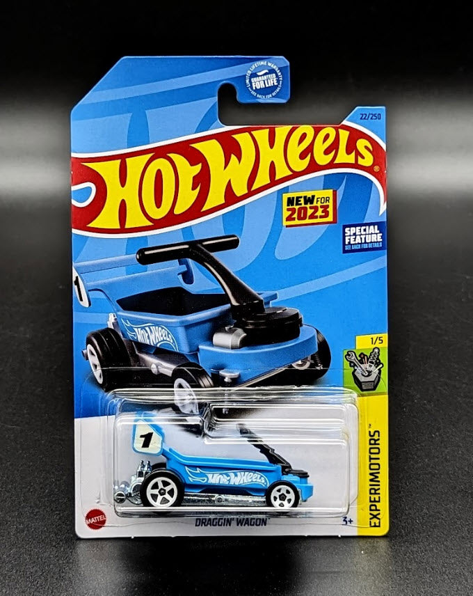 Hot Wheels Draggin Blue Wagon – Garcia Cards & Toys