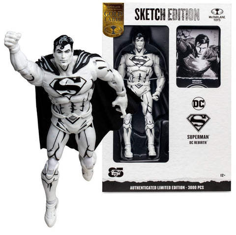 Superman Rebirth Sketch Edition Gold Label 7-Inch Exclusive