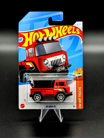 Hot Wheels Red 57 Jeep FC