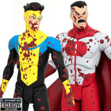 Invincible Bloody Omni-Man and Invincible