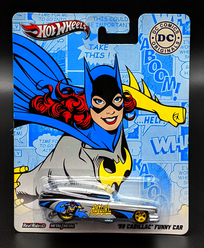 Hot Wheels Batgirl 59 Cadillac Funny Car