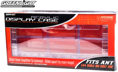 1:64 Scale 6-Car Connecting Acrylic Case