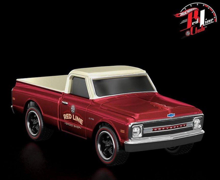 Hot Wheels RLC 1969 Chevy C10 Red Line – Garcia Cards & Toys