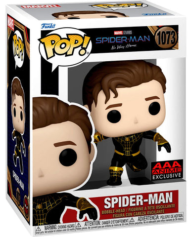 Spider-Man Unmasked Black Suit AAA #1073