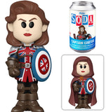Marvel's What If Captain Carter Vinyl Soda Figure