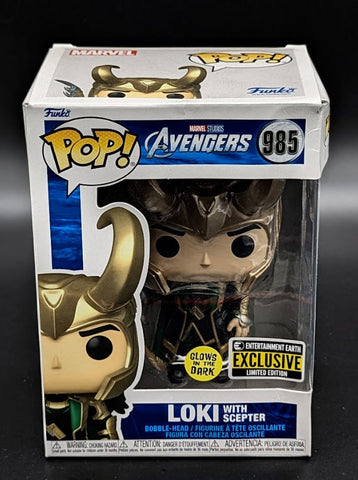 Damage Box Loki Funko Pop #985