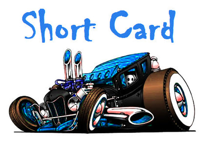 Hot Wheels Short Card Cars