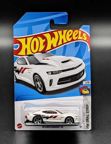 Hot Wheels White 18 Camaro SS