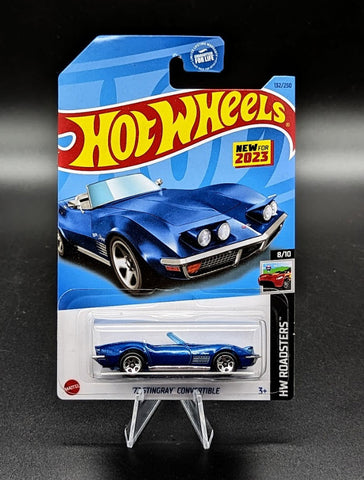 Hot Wheels Blue 72 Stingray Convertible