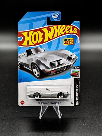 Hot Wheels Grey 72 Stingray Convertible