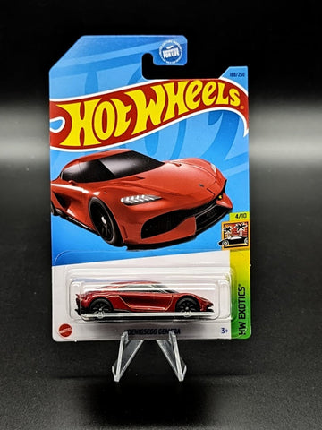 Hot Wheels Red Koenigsegg Gemera