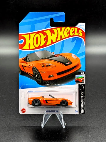 Hot Wheels Orange Corvette C6