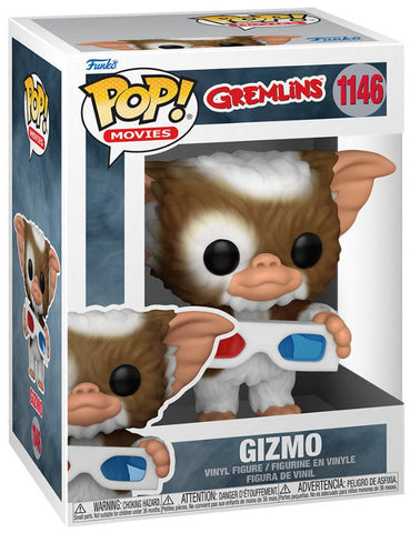 Gremlins Gizmo with 3-D Glasses #1146