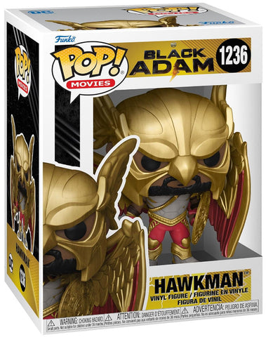 Black Adam Hawkman Funko Pop #1236