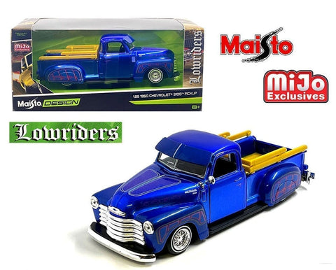 Lowrider Pickup Truck Candy Blue Exclusives