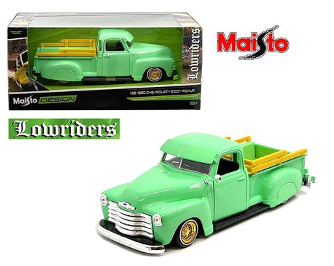 Lowrider 3100 Pickup Truck Light Green