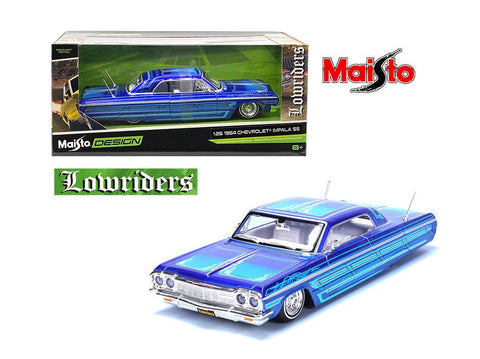 Lowrider Impala SS Metallic Blue Exclusives