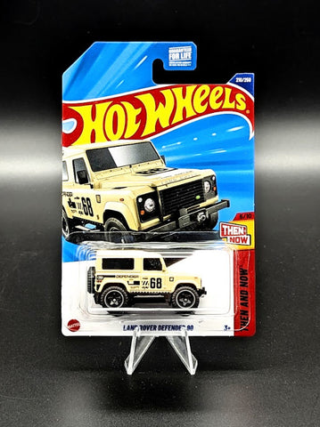 Hot Wheels Tan Land Rover Defender 90