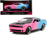 Dodge Challenger SRT Hellcat Pink Slip 1:24