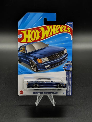 Hot Wheels 89 Mercedes-Benz 560 SEC AMG