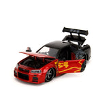 Godzilla 2002 Nissan Skyline GT-R R34 1:24