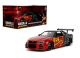 Godzilla 2002 Nissan Skyline GT-R R34 1:24