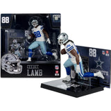 NFL SportsPicks Dallas Cowboys CeeDee Lamb 7-Inch Posed Figure
