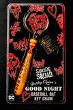 Harley Quinn's Good Night Bat Keychain