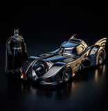Batman 1989 Batmobile Black Chrome 1:24 Scale Exclusive