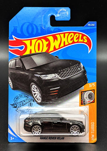 Hot Wheels Black Range Rover Velar