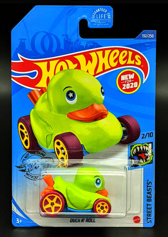 Hot Wheels Green Duck N' Roll Beasts