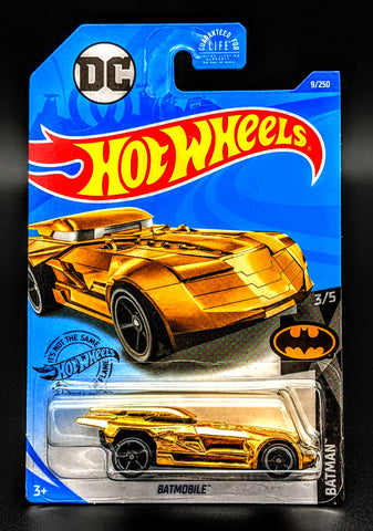 Hot Wheels Gold Batmobile 9/250