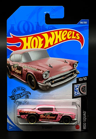 Hot Wheels 57 Chevy Pink Rod Squad