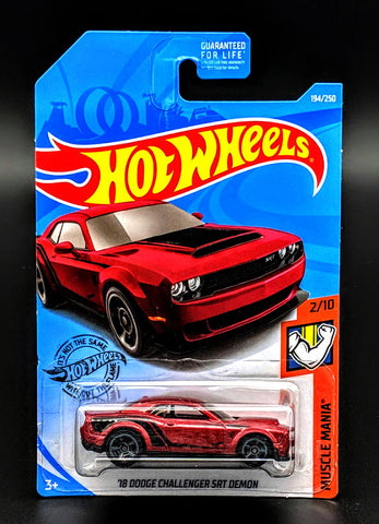 Hot Wheels 18 Dodge Challenger SRT Demon