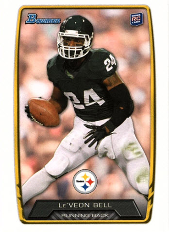 Bowman 2013 Le'Veon Bell Rookie Card