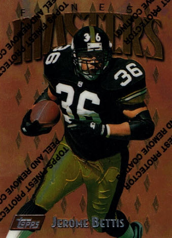 Topps 1997 Jerome Bettis Masters Card