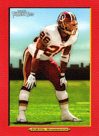 Topps Turkey Red 2006 Clinton Portis Red Card