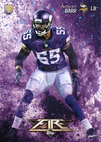 Topps Fire 2014 Anthony Barr RC