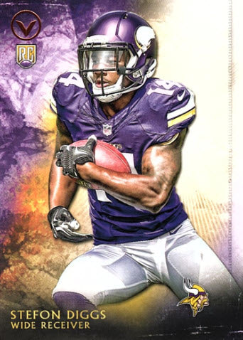 Topps 2015 Stefon Diggs Rookie Card