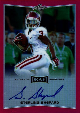 Sterling Shepard 3/20 Pink Autograph RC