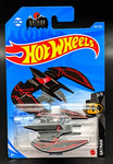 Hot Wheels Red & Black Batplane