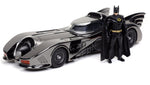 Batman 1989 Batmobile Black Chrome 1:24 Scale Exclusive