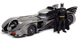 Batman 1989 Batmobile Black Chrome 1:24 Scale Exclusive