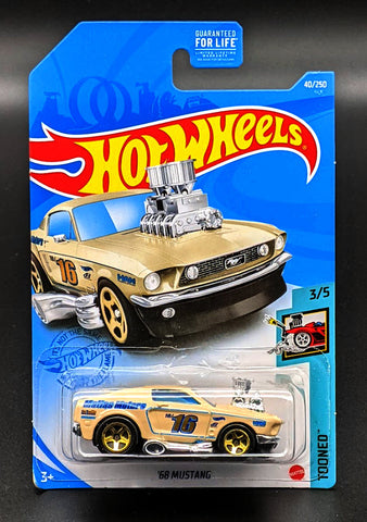 Hot Wheels 68 Cream Mustang