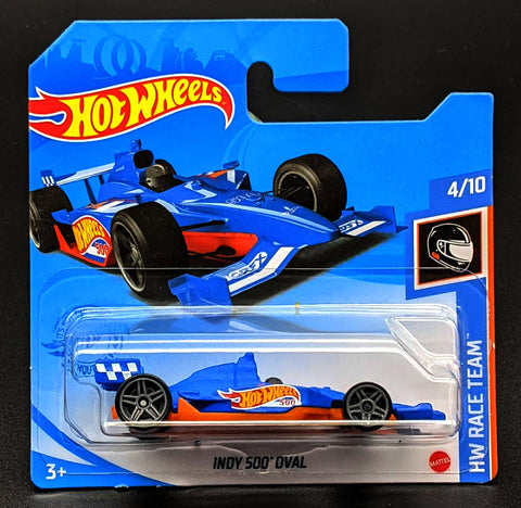 Hot Wheels Short Card Indy 500 Oval