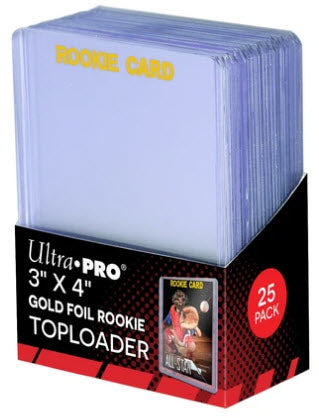 Toploader Gold Foil Rookie (25ct)
