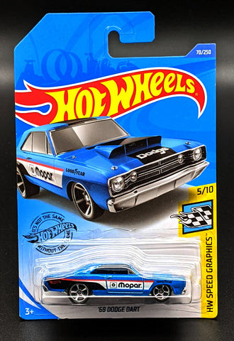 Hot Wheels Blue 68 Dodge Dart