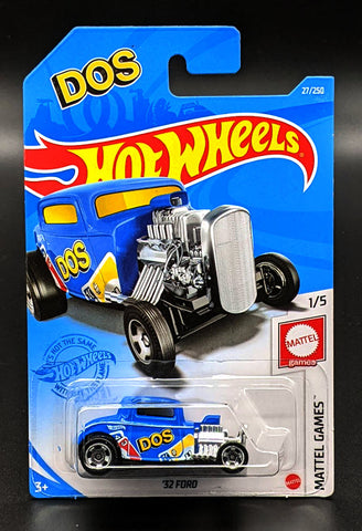 Hot Wheels Blue Dos 32 Ford