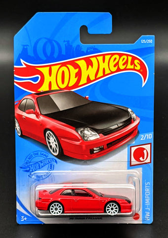 Hot Wheels 98 Red Honda Prelude