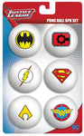 Justice League Pong Ball Set